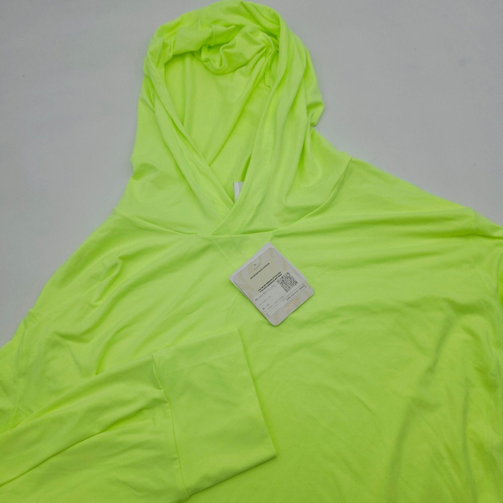 Fabletics Phoenix Run Hoodie Womens 3X Highlighter Neon Active Pullover NWT
